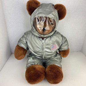 Vintage North American Bear Astronaut Teddy 1984 Helmet Jumpsuit Hand Tag Toy